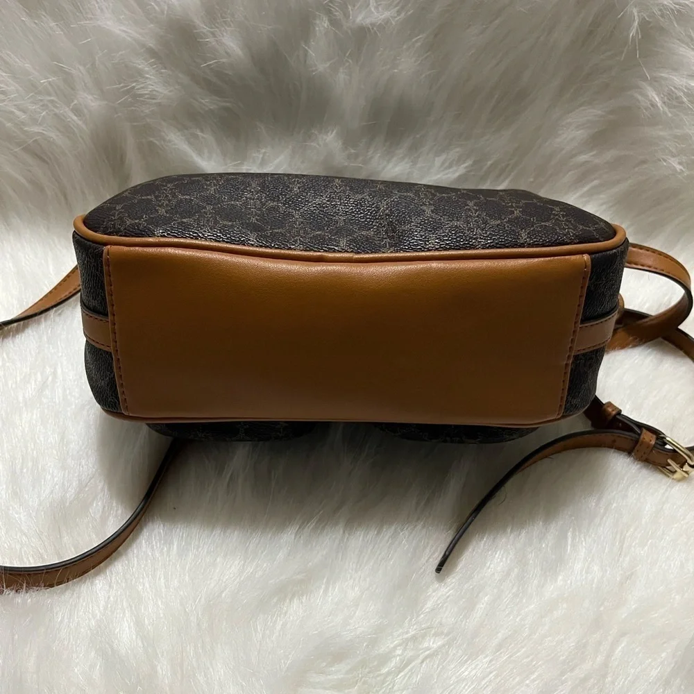 Nanette Lapore Vegan Leather Logo Crossbody Purse